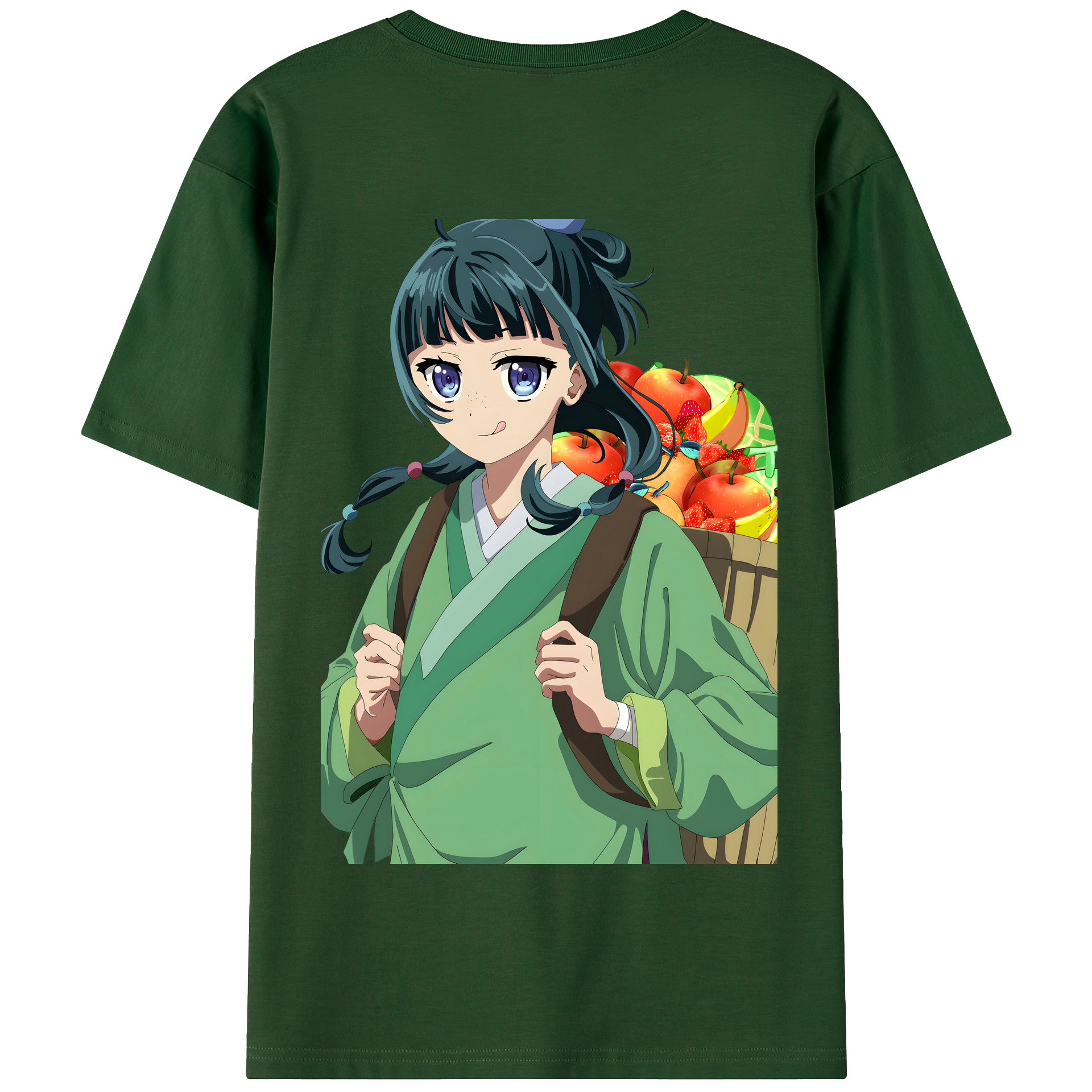（画像用） 薬屋のひとりごと The Apothecary Diaries 綿100％半袖Tシャツ（背面プリント）